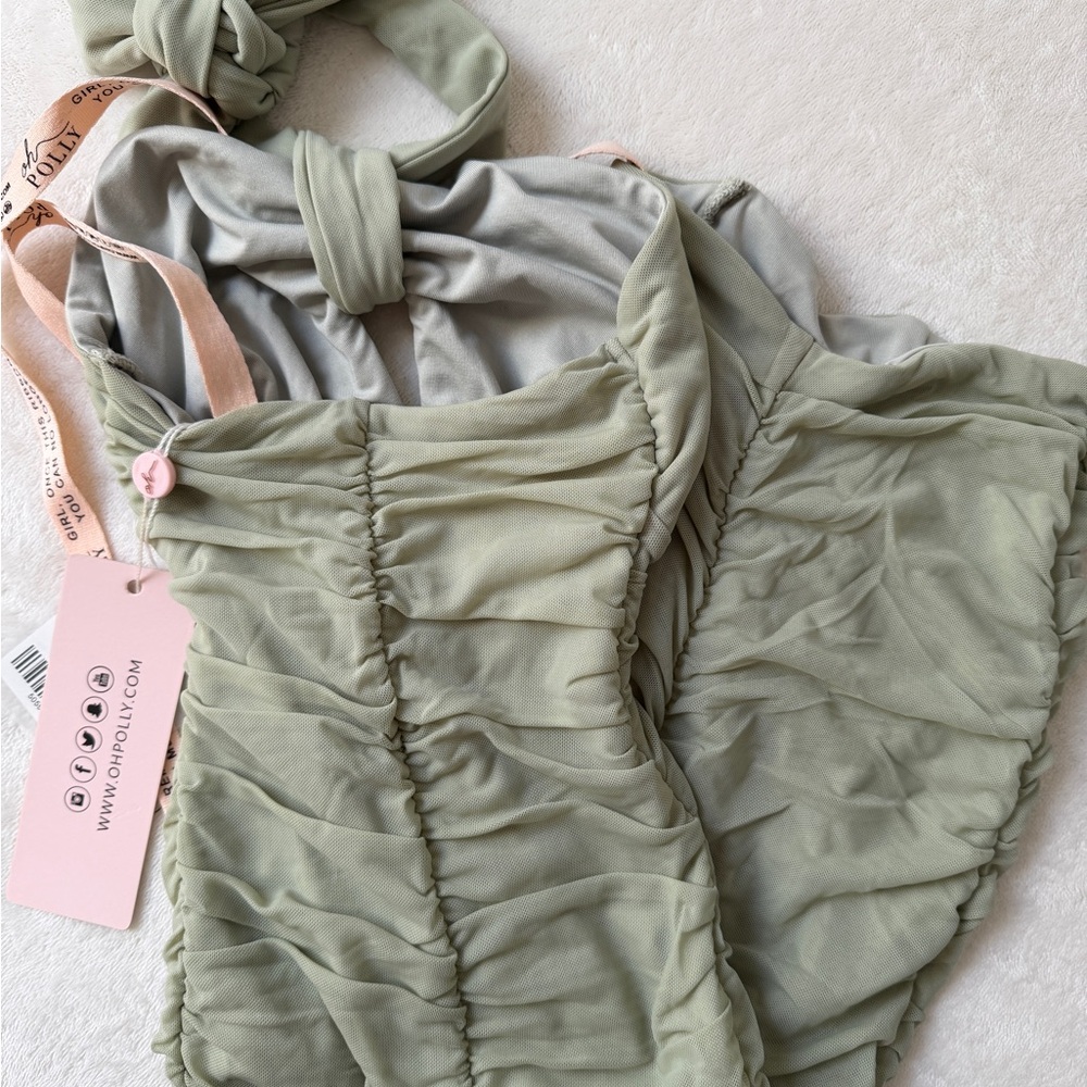 Oh Polly Halter Mini Dress - Picture 3 of 4
